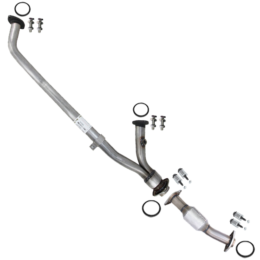 2011-2016 Toyota Sienna 3.5L F.W.D Exhaust Rear Catalytic w/ Y Pipe Kit - EPA Approved