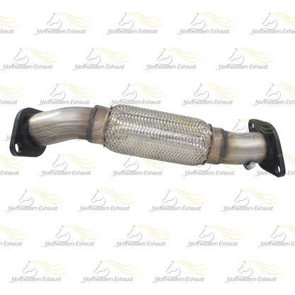 Stainless Steel Front Flex Pipe w/Hanger for 2013-2018 Hyundai Santa Fe Sport 2.4L | 2014-2015 Kia Sorento 2.4L