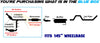 2011-2014 Ford F-150 3.5L 145in WB Pair of Exhaust Catalytic Converter & Resonator Kit - EPA Approved