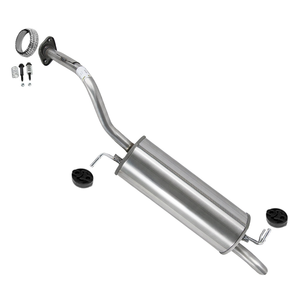 2004-2009 Toyota Prius 1.5L Stainless Steel Exhaust Muffler w/ Hangers