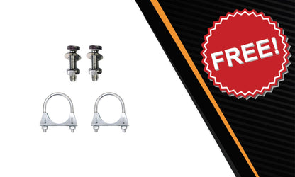 2011-2014 Ford F-150 3.7L 145in WB Stainless Steel Exhaust Resonator and Flex Pipe Kit