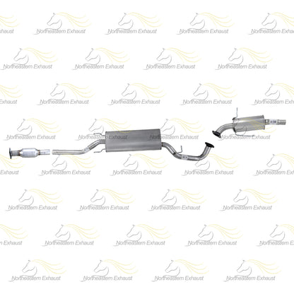 2013-2018 Hyundai Santa Fe Sport 2.4L EPA Catalytic Muffler Assembly Tail Pipe Exhaust System