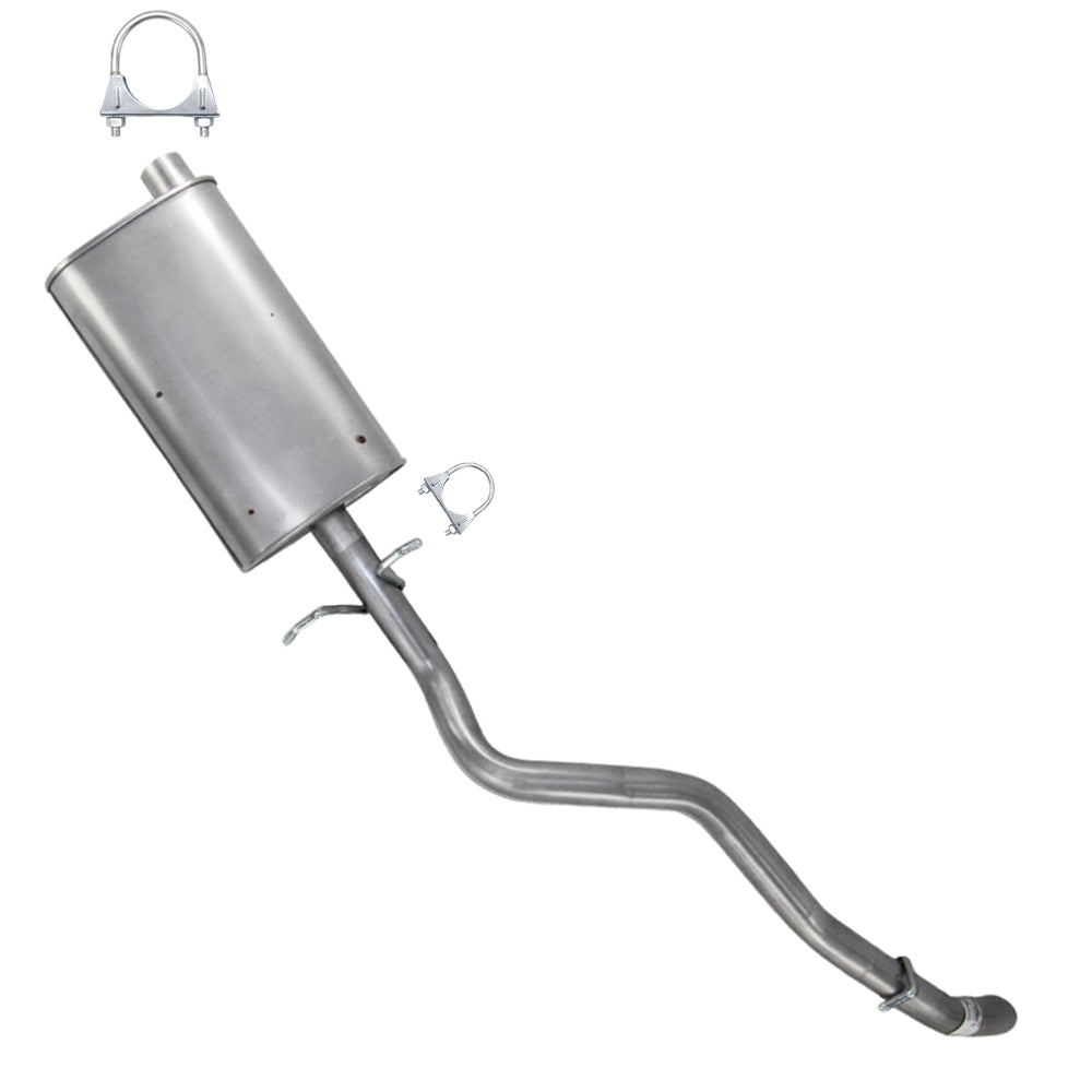 1996–2004 GMC Sonoma 4.3L 4WD Exhaust Muffler with Tail Pipe System Kit
