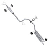 2004-2009 Toyota Prius 1.5L Exhaust Resonator Pipe and Muffler w/ Hangers