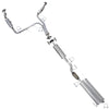 2011-2014 Ford F-150 3.7L 145in WB Pair of Catalytic Resonator Flex Pipes Muffler Exhaust System - EPA Approved