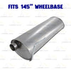2011-2014 Ford F-150 3.7L 145in WB Pair of Catalytic Resonator Flex Pipes Muffler Exhaust System - EPA Approved