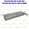 2016-2021 Hyundai Tucson 2.0L Exhaust Muffler w/ Hangers Stainless Steel