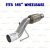 2011-2014 Ford F-150 3.7L 145in WB Pair of Exhaust Catalytic Resonator & Flex Pipe Kit - EPA-Approved