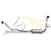 2007-2008 Honda Fit 1.5L Exhaust Resonator Pipe Stainless Steel