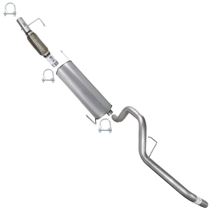 2011-2014 Ford F-150 3.5L Stainless Steel Exhaust Flex Pipe with Muffler & Tail Pipe Kit