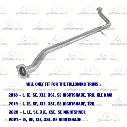 2018-2021 Toyota Camry 2.5L Exhaust Pipe | Direct-fit