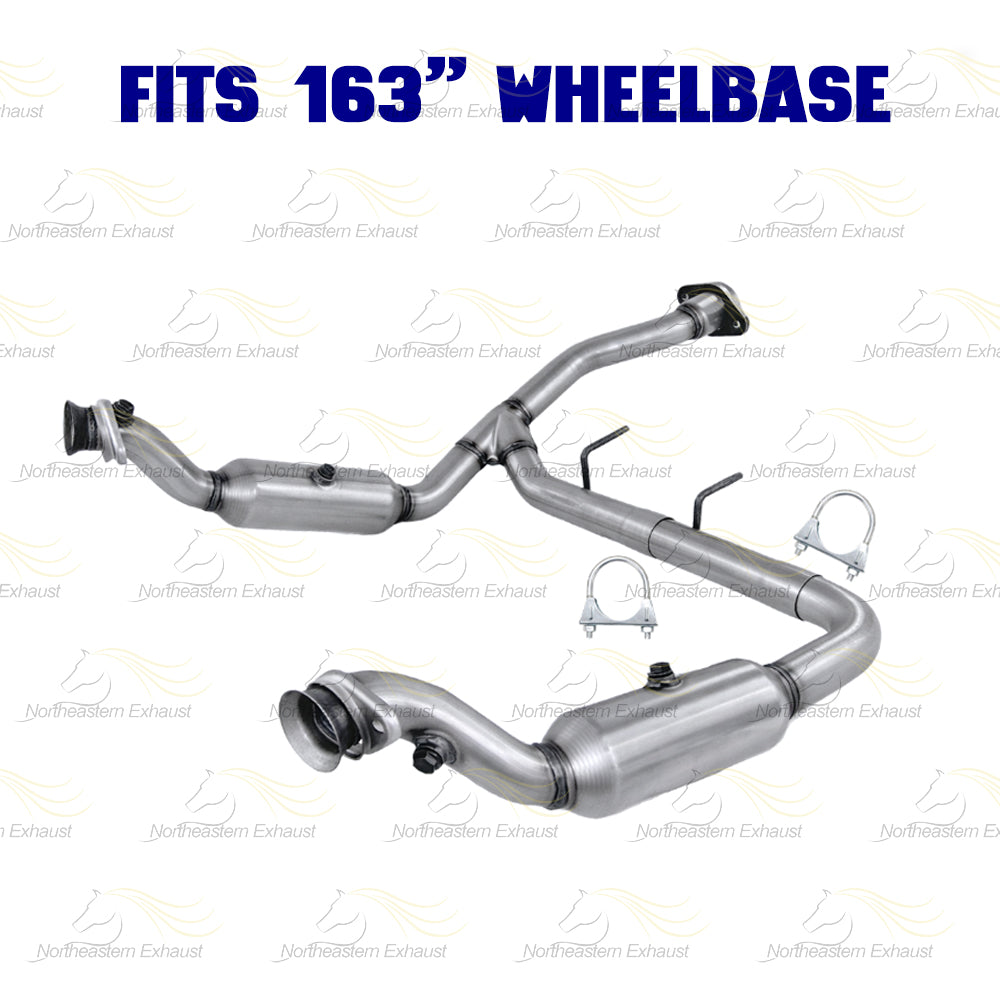 2011-2014 Ford F-150 3.5L 163in WB Stainless Steel Complete Exhaust System Kit - EPA Approved