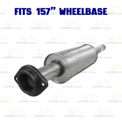 2011-2014 Ford F-150 3.5L 157in WB Stainless Steel Complete Exhaust System Kit - EPA Approved
