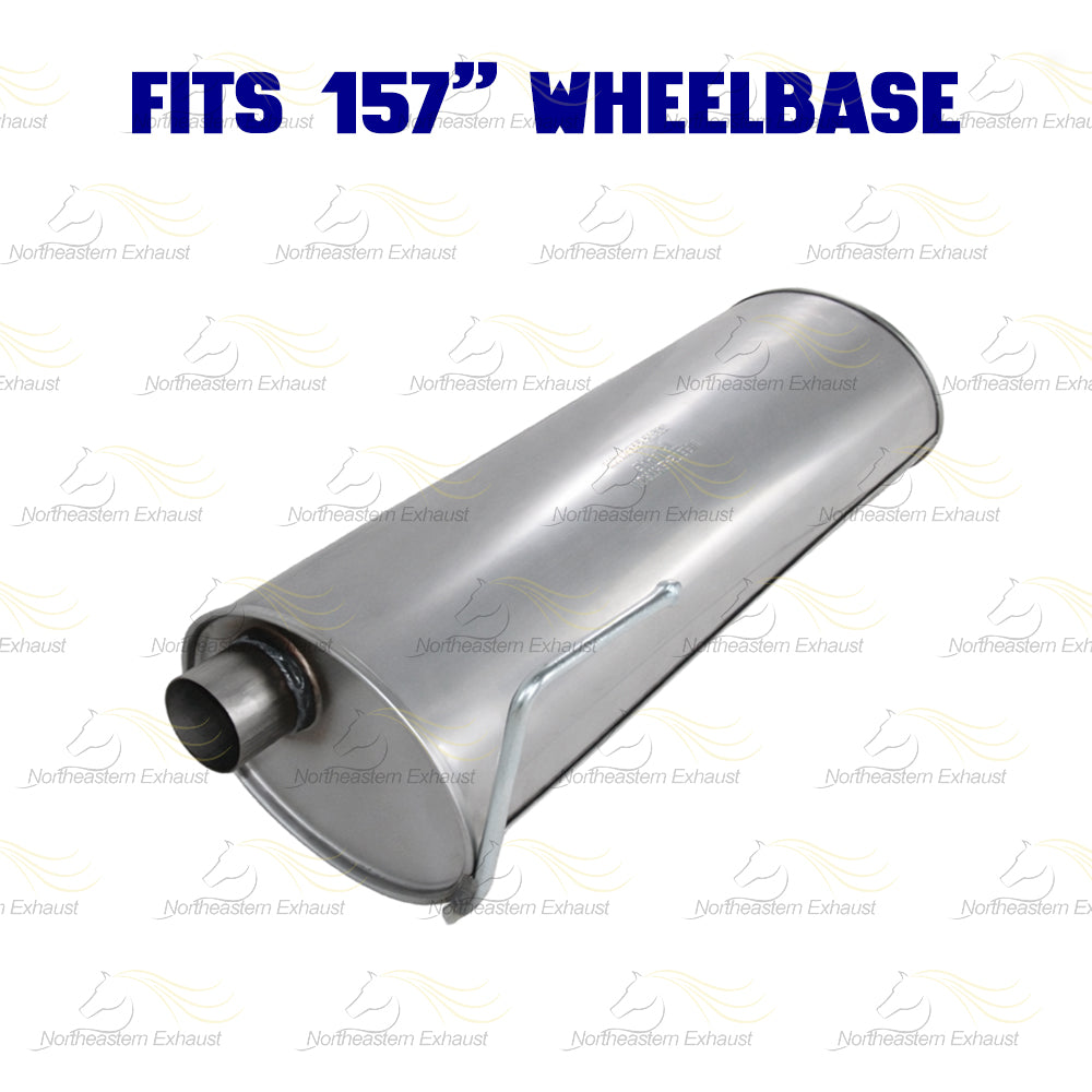 2011-2014 Ford F-150 3.5L 157in WB Stainless Steel Complete Exhaust System Kit - EPA Approved