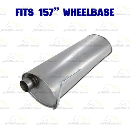 2011-2014 Ford F-150 3.5L 157in WB Stainless Steel Complete Exhaust System Kit - EPA Approved