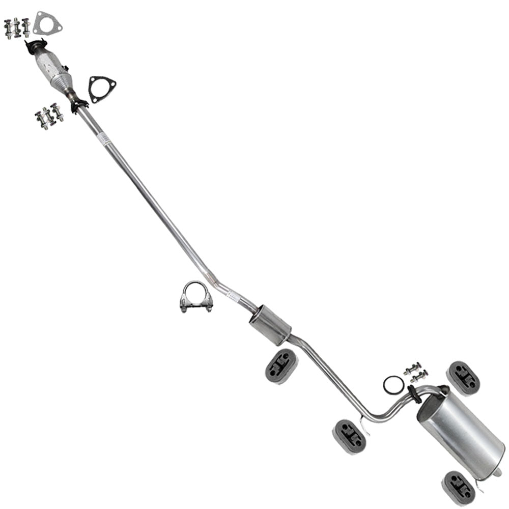 1998-2002 Honda Accord 2.3L EPA Catalytic Resonator and Muffler Exhaust System