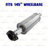 2011-2014 Ford F-150 3.5L 145in WB Stainless Steel Resonator Flex Pipe with Muffler & Tail Pipe Exhaust System
