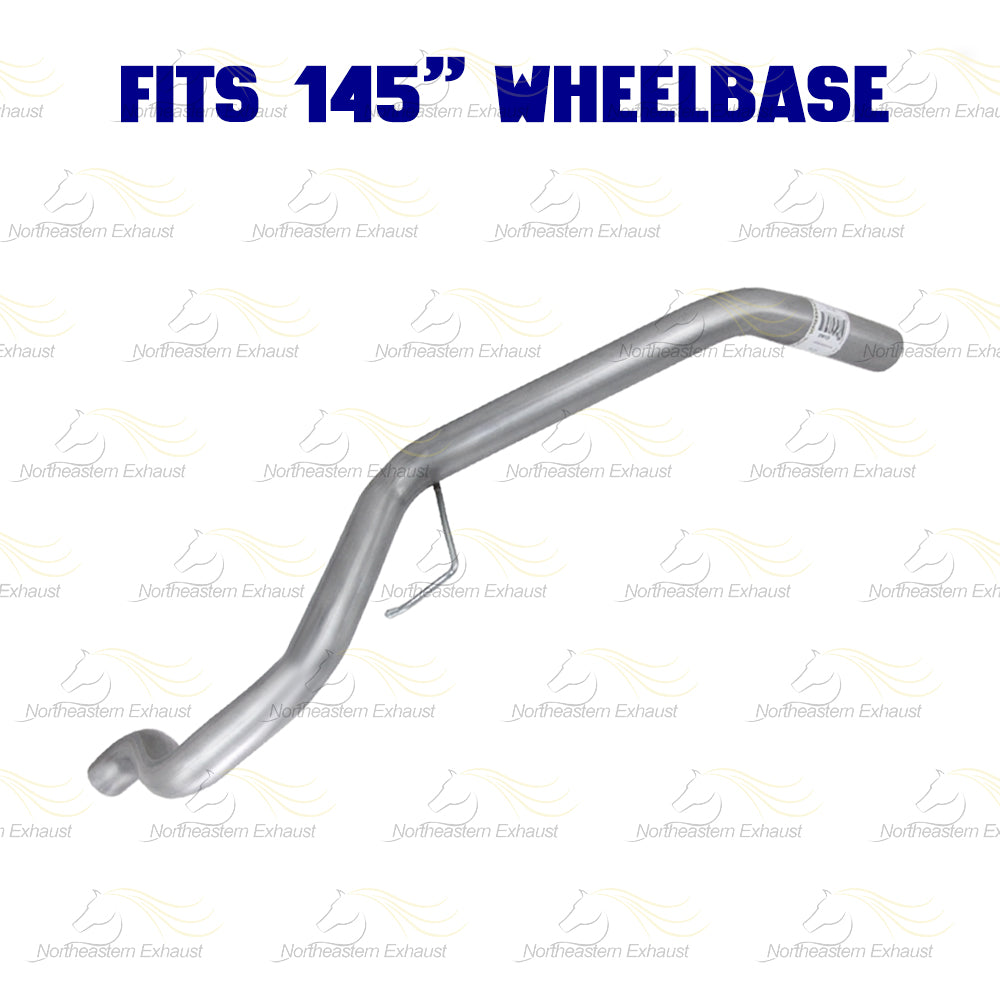 2011-2014 Ford F-150 3.5L 145in WB Stainless Steel Resonator Flex Pipe with Muffler & Tail Pipe Exhaust System