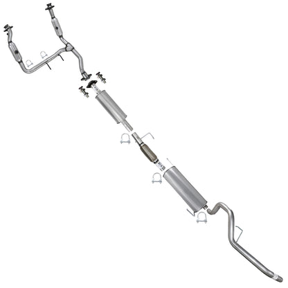 2011-2014 Ford F-150 3.5L 145in WB Stainless Steel Complete Exhaust System Kit - EPA Approved