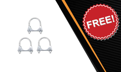 2011-2014 Ford F-150 3.7L Stainless Steel Exhaust Flex Pipe with Muffler & Tail Pipe Kit