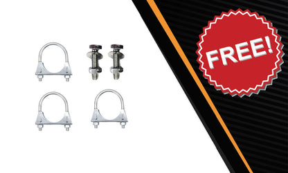 2011-2014 Ford F-150 3.7L 163in WB Stainless Steel Resonator Flex Pipe with Muffler & Tail Pipe Kit