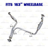 2011-2014 Ford F-150 3.7L 163in WB Stainless Steel Complete Exhaust System - EPA Approved