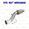 2011-2014 Ford F-150 3.7L 163in WB Stainless Steel Complete Exhaust System - EPA Approved