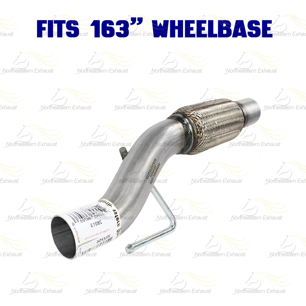 2011-2014 Ford F-150 3.7L 163in WB Stainless Steel Complete Exhaust System - EPA Approved