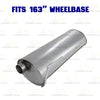 2011-2014 Ford F-150 3.7L 163in WB Stainless Steel Complete Exhaust System - EPA Approved