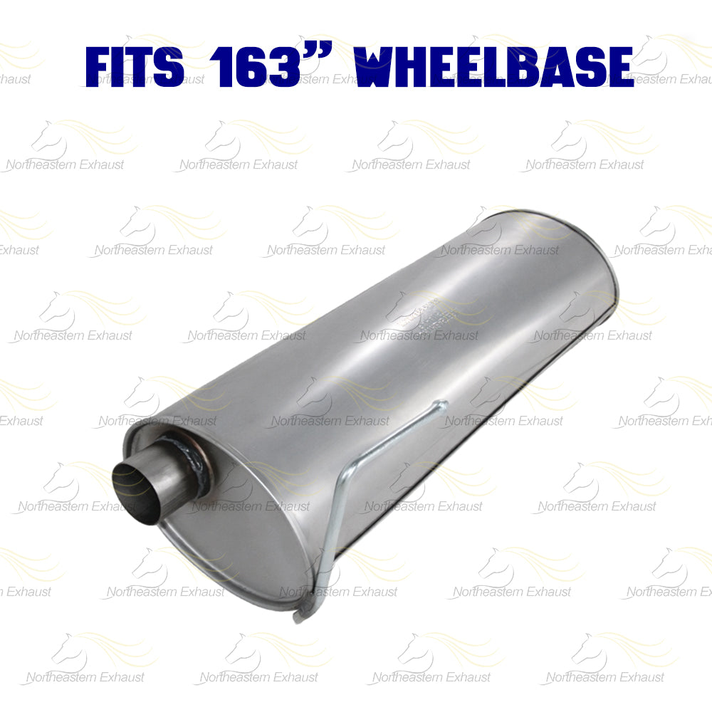 2011-2014 Ford F-150 3.7L 163in WB Stainless Steel Complete Exhaust System - EPA Approved