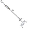 Resonator Pipe Muffler Exhaust System Kit fits: 2008-2010 Kia Sportage 2.0L AWD