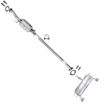 Resonator Pipe Muffler Exhaust System Kit fits: 2008-2010 Kia Sportage 2.0L AWD