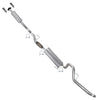 2011-2014 Ford F-150 3.7L 157in WB Stainless Steel Resonator Flex Pipe with Muffler & Tail Pipe Kit