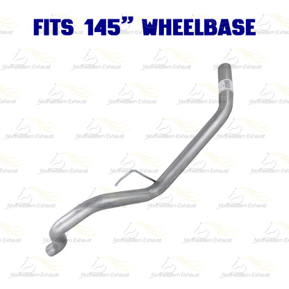 2011-2014 Ford F-150 3.7L 145in WB Stainless Steel Resonator Flex Pipe with Muffler & Tail Pipe Exhaust System