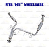 2011-2014 Ford F-150 3.7L 145in WB Stainless Steel Complete Exhaust System - EPA Approved