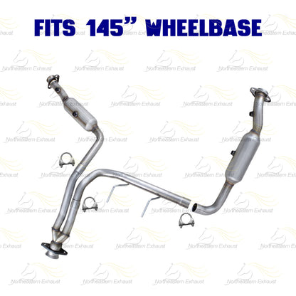 2011-2014 Ford F-150 3.7L 145in WB Stainless Steel Complete Exhaust System - EPA Approved