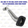 2001-2004 Chevy S10 4.3L Exhaust Extension Pipe Stainless Steel