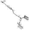 2009-2014 Acura TSX 2.4L SEDAN Exhaust Passenger Side Muffler Assembly & Driver Side Muffler Kit