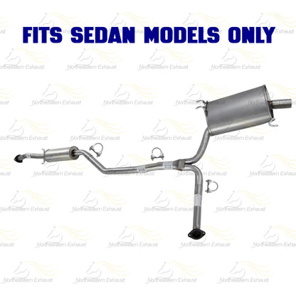 2009-2014 Acura TSX 2.4L SEDAN Exhaust Passenger Side Muffler Assembly & Driver Side Muffler Kit