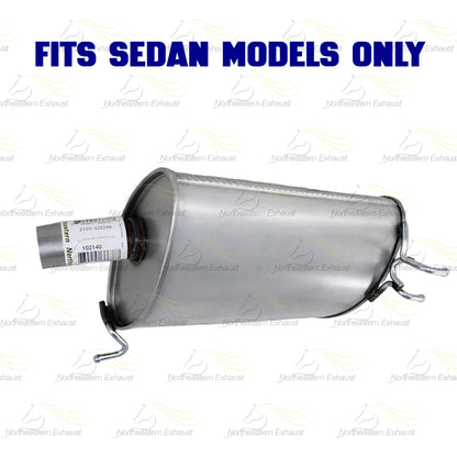 2009-2014 Acura TSX 2.4L SEDAN Exhaust Passenger Side Muffler Assembly & Driver Side Muffler Kit w/ Hanger