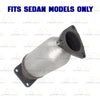 2009-2014 Acura TSX 2.4L SEDAN Exhaust Catalytic w/ Passenger & Driver Side Muffler Kit - EPA Approved