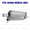 2009-2014 Acura TSX 2.4L SEDAN Exhaust Catalytic w/ Passenger & Driver Side Muffler Kit - EPA Approved