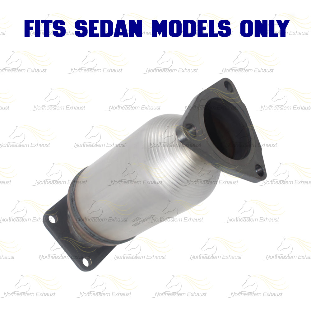 2009-2014 Acura TSX 2.4L SEDAN Exhaust Catalytic w/ Passenger & Driver Side Muffler Kit w/ Hangers - EPA Approved