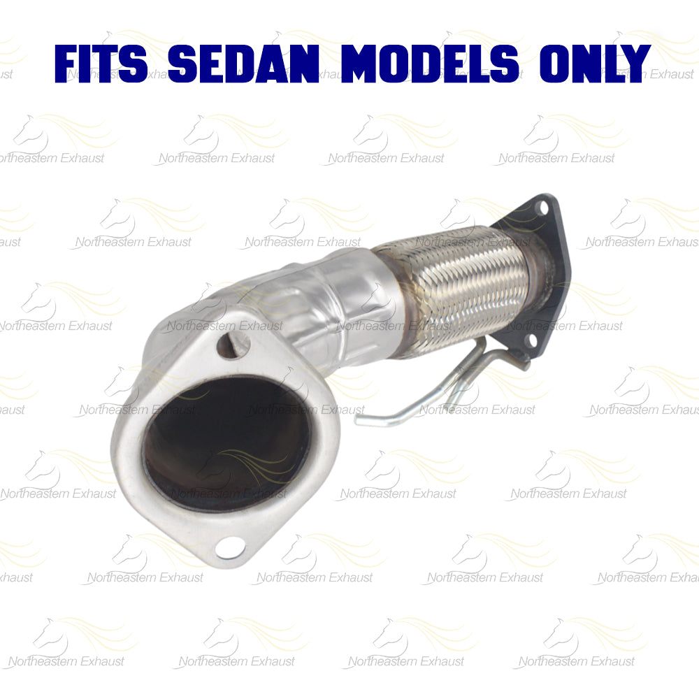 2009-2014 Acura TSX 2.4L SEDAN Exhaust Front Pipe Catalytic & Muffler Assembly Kit w/ Hangers - EPA Approved