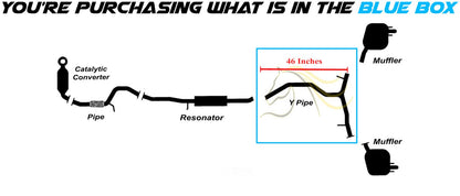 2016-2021 Honda Civic 1.5L Exhaust Pipe