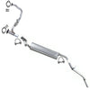 2002-2004 Nissan Xterra 3.3L 4WD Stainless Steel Exhaust Y-Pipe Muffler Stainless Steel