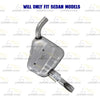 2016-2021 Honda Civic 1.5L SEDAN Exhaust Passenger Side Muffler