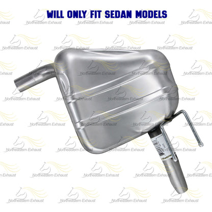 2016-2021 Honda Civic 1.5L SEDAN Exhaust Passenger Side Muffler
