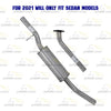 2016-2021 Honda Civic 1.5L Exhaust Resonator