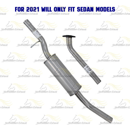 2016-2021 Honda Civic 1.5L Exhaust Resonator